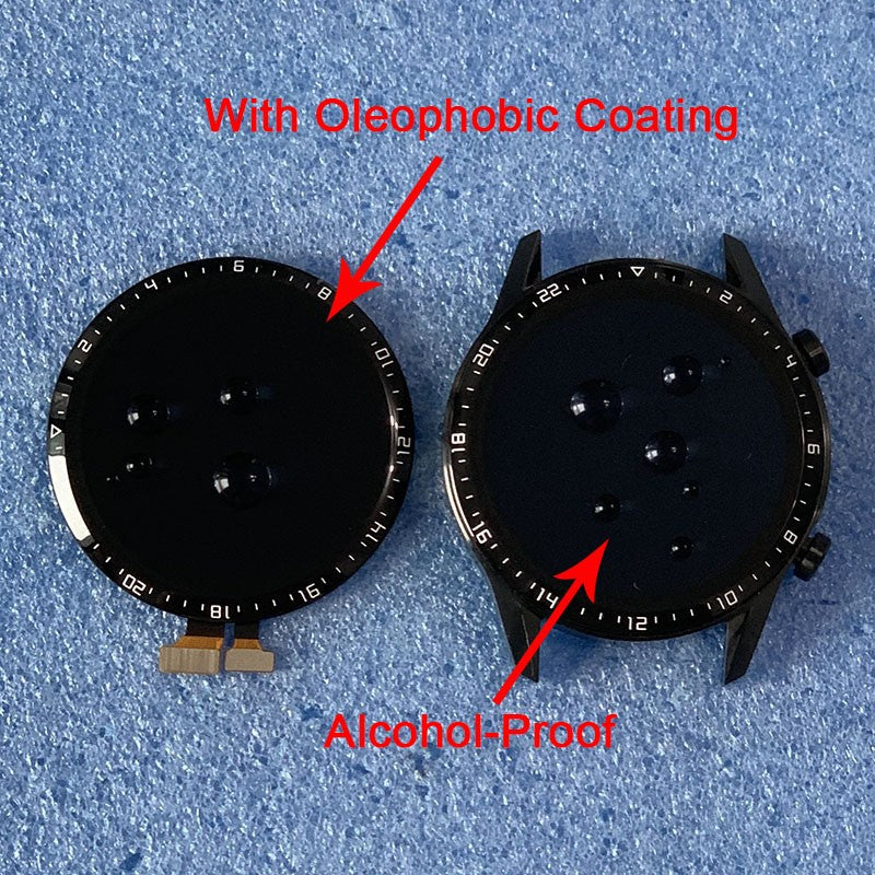 Eje Original 1,39 "para Huawei Watch GT 2 GT2 LTN-B19 DAN-B19 marco de pantalla LCD + Digitalizador de Panel táctil 46MM 42MM