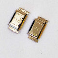 10-100 Uds para OPPO A95 A93 A92 A55 A52 A53 A32 A16 puerto de carga USB enchufe conector de cargador piezas de reparación