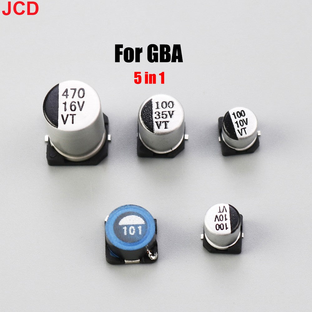 Condensador de placa base JCD para GBA GBP GBC para Gameboy Pock et para GBA GBC GBP GBA SP GBL Color reemplazo de reparación de placa base