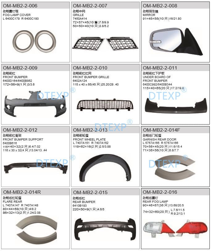 1 Pieza de Luz Trasera de Cristal para Pajero Sport 2007-2014 8331a107, Luces Traseras para Montero Sport, Luces de Estacionamiento para Shogun Kh, Sin Bombilla