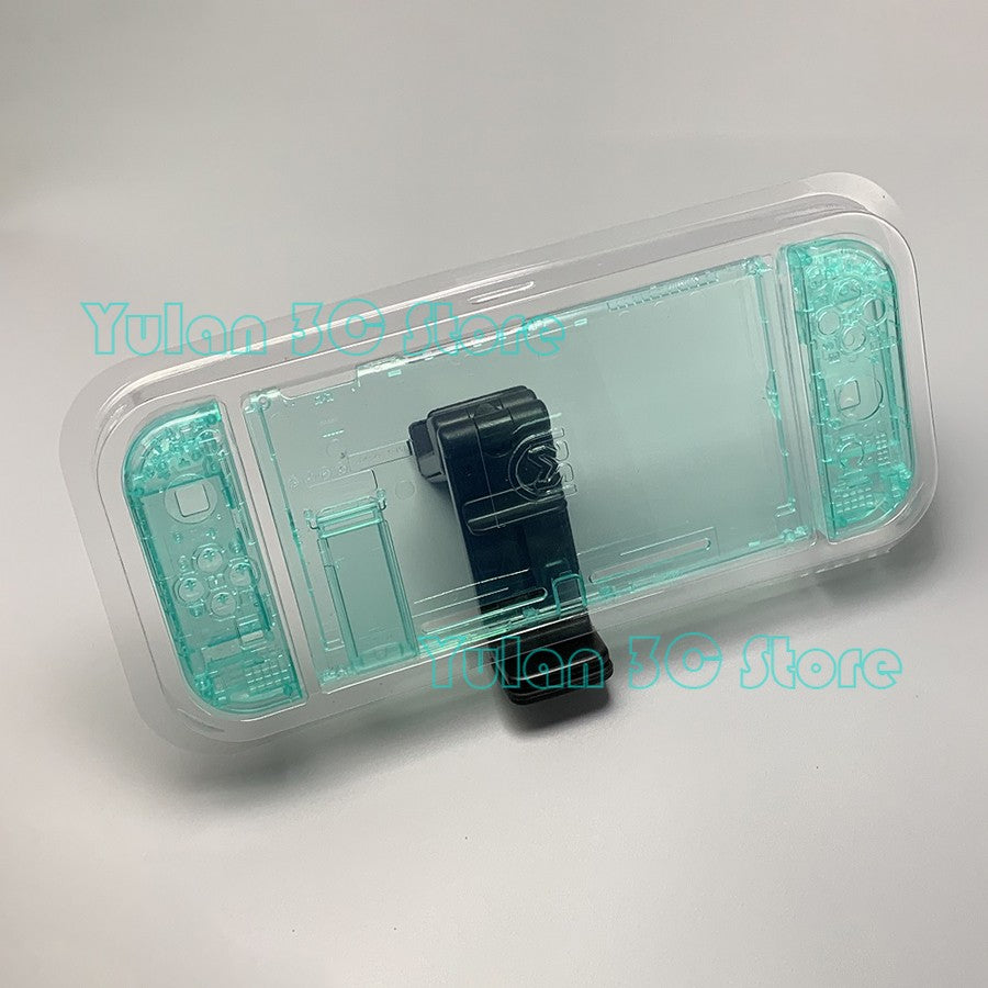 Nuevo NIntend Switch, carcasa de repuesto DIY, funda transparente para consola Nintendo Switch, accesorios de juego Joycon derecho e izquierdo