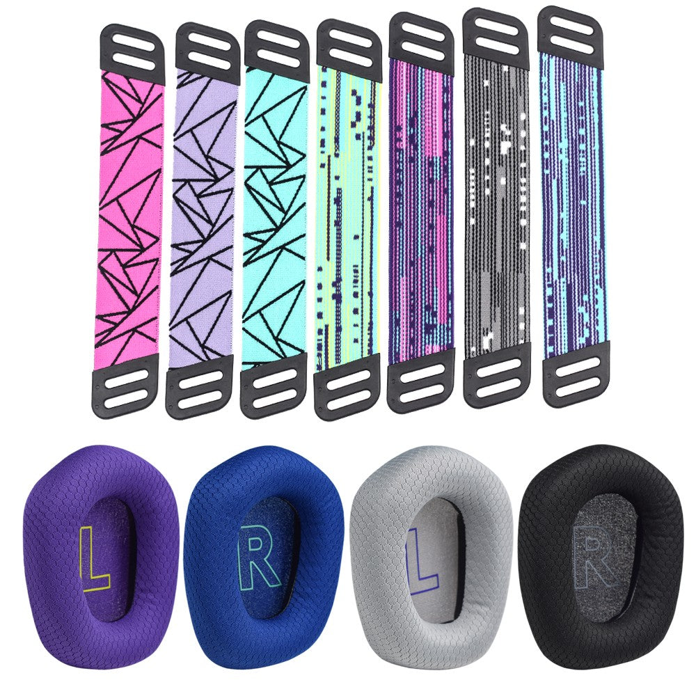 Almohadillas para auriculares Logitech G733 Logitech G 733, repuesto nuevo, 7 colores