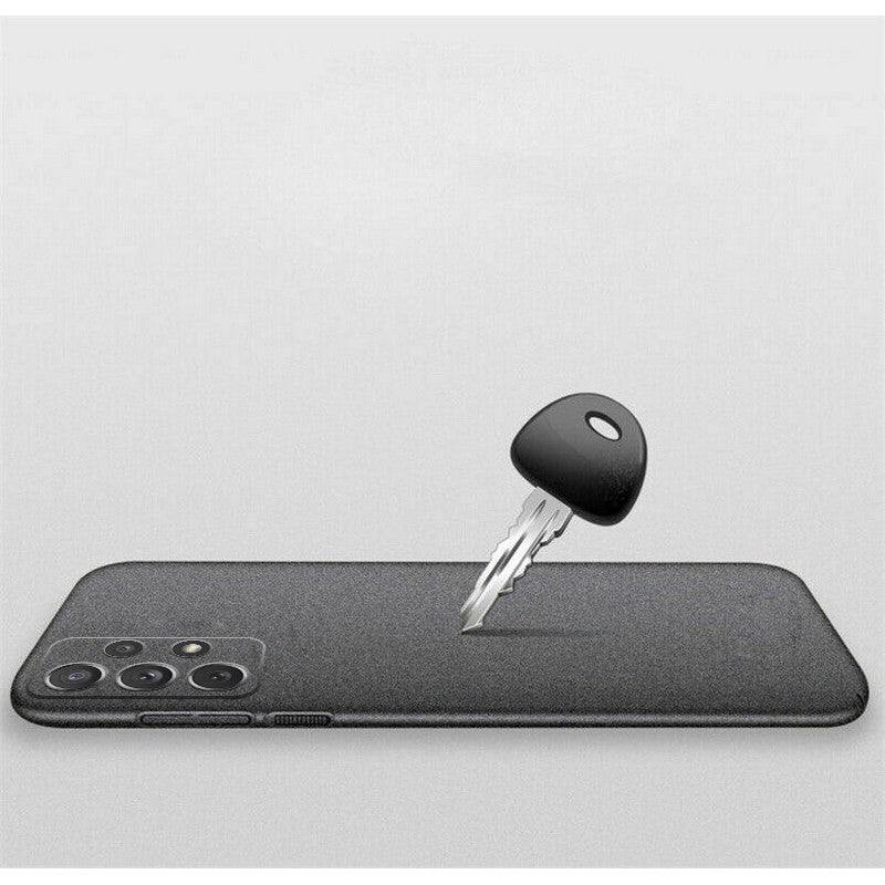 Funda ultrafina mate de piedra arenisca para Samsung Galaxy A17 A55 A54 A53 S26 S25 S22 S23 S24 Ultra Plus, funda rígida de PC a prueba de golpes