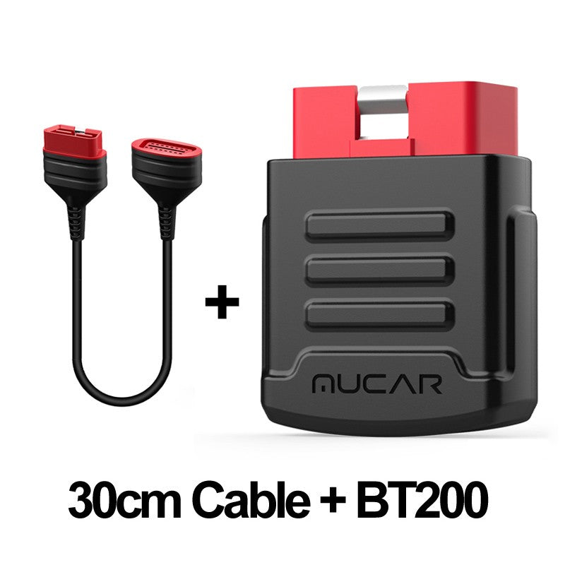 MUCAR BT200 / BT200 Pro OBD2 escáner sistema completo automático diagnóstico sin vida aceite SAS reinicio libre 1 año herramientas de diagnóstico de coche