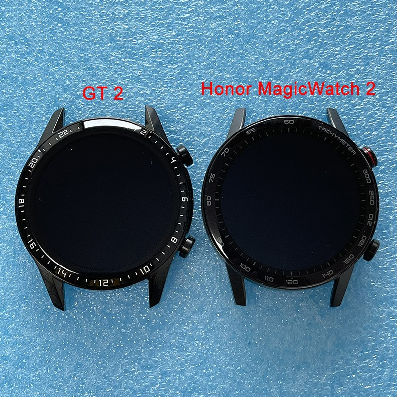 Eje Original 1,39 "para Huawei Watch GT 2 GT2 LTN-B19 DAN-B19 marco de pantalla LCD + Digitalizador de Panel táctil 46MM 42MM