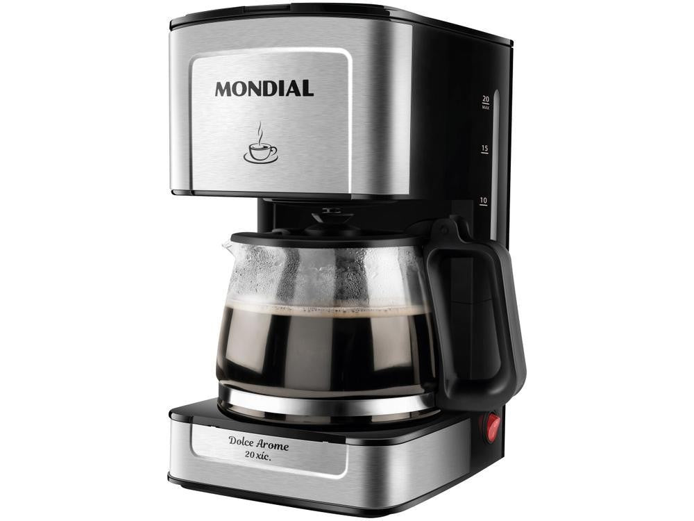 Cafetera eléctrica Mondial Dolce Arome, 20 Cafes-220V