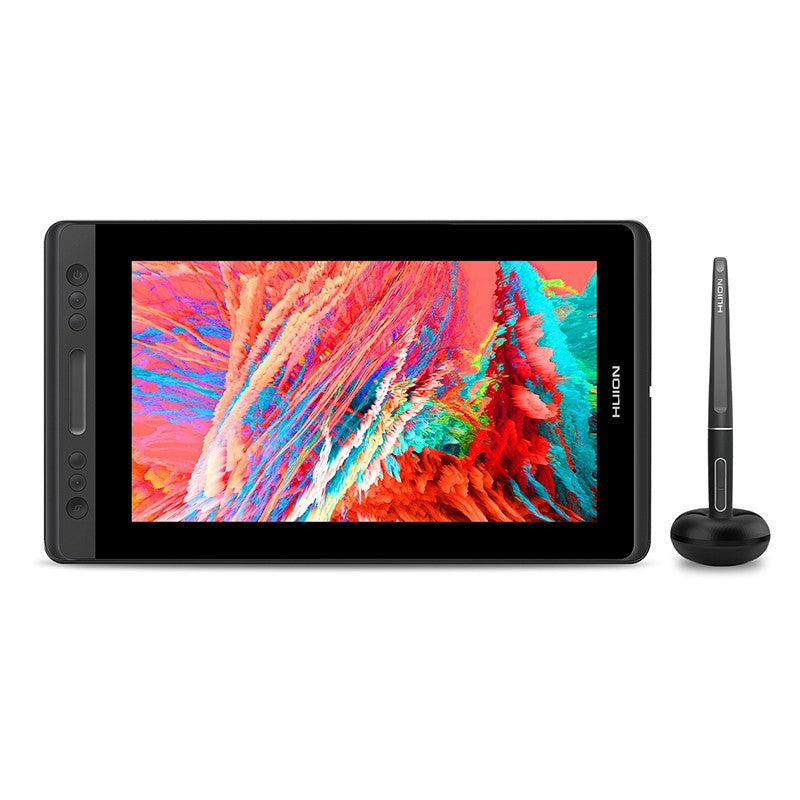 Modelo 2026 Más Reciente, HUION Kamvas Pro 16 V2, Pantalla Táctil de 15.6 Pulgadas con Laminación Completa, 16K Niveles de Presión, Barra Táctil Inteligente y 6 Teclas, Tableta Gráfica