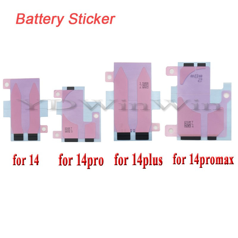 10 Uds pegatina adhesiva de batería para iPhone 11 12 13 Pro Max Mini 6 6S 7 8 Plus X XR XS reemplazo de pegamento de viaje de doble cinta