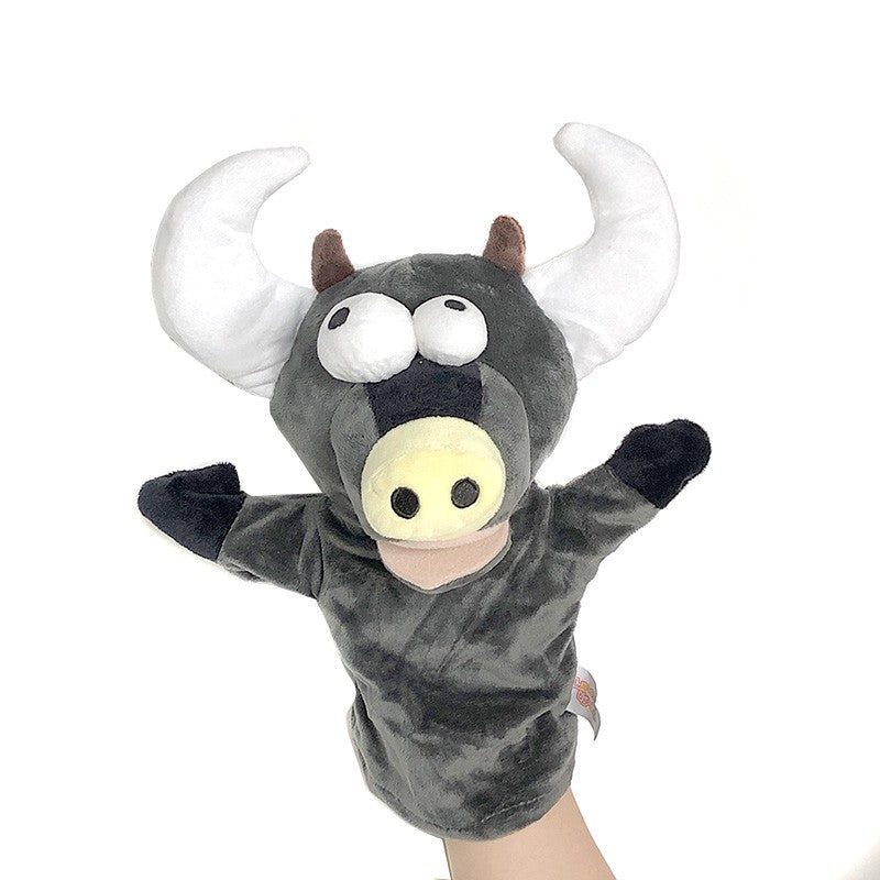 Juguetes de Peluche, Marionetas de Dedo, Muñecas Kawaii, Juguetes Educativos para Bebés, León, Elefante, Conejo, Mono, Regalo para Niños
