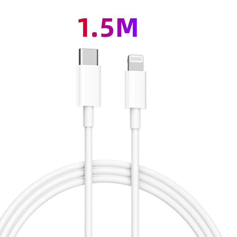 Xiaomi USB C-Cable Lightning para iPhone 14 13 12 11 Pro Max XS XR iPad PD 27W/20W carga rápida tipo C a Cable de iluminación de datos