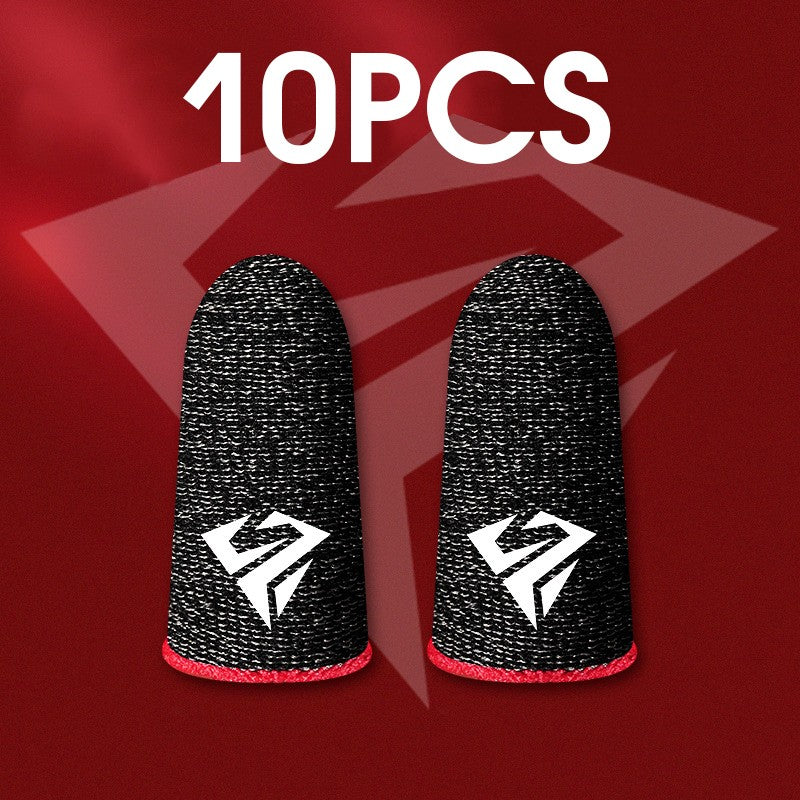 Guantes con yema del dedo para juegos móviles, 10 Uds., para jugadores PUBG, a prueba de sudor, antideslizantes, pantalla táctil, funda para el dedo, transpirable