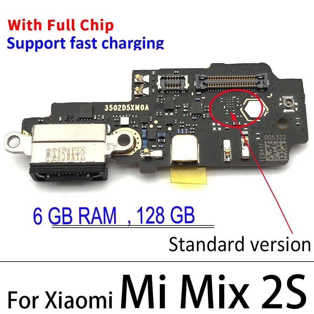 Placa de carga flexible para Xiaomi Mi 8 9 10 11 10T Lite 9 Se 9T Pro Mix 2 2S conector de puerto USB Cable flexible de carga