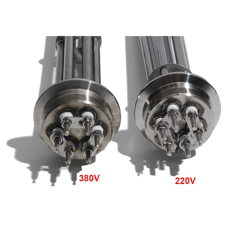 LJXH-elemento calefactor eléctrico Tubular, abrazadera triple para calentador de agua/Caldera, 2 pulgadas (63mm)