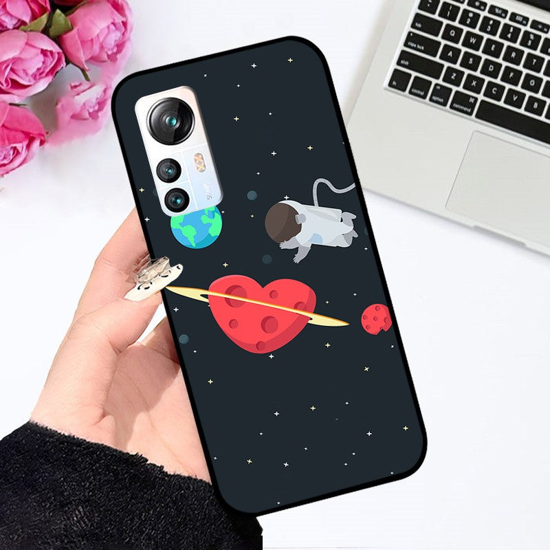 Fundas para Blackview A85 lindo astronauta moda a prueba de golpes parachoques suave para Blackview A85 Coque BlackviewA85 A 85 Capa Fundas