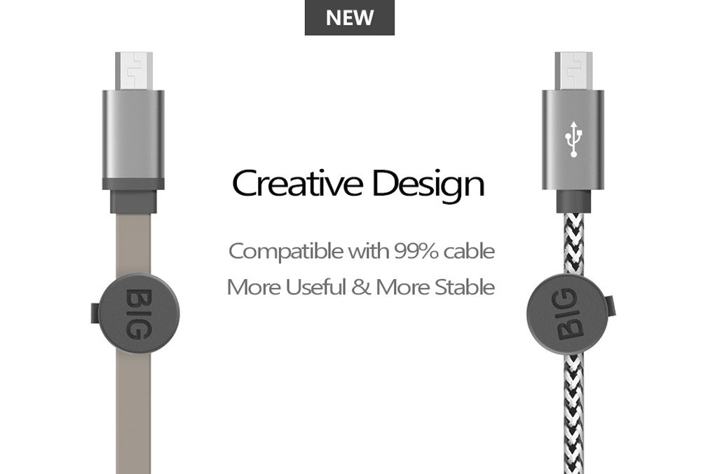 Organizador de Cable VAORLO Clip de Cable magnético para enrollador de Cable de datos para soporte de Cable USB enchufe de escritorio Clips de retención de Cable de silicona