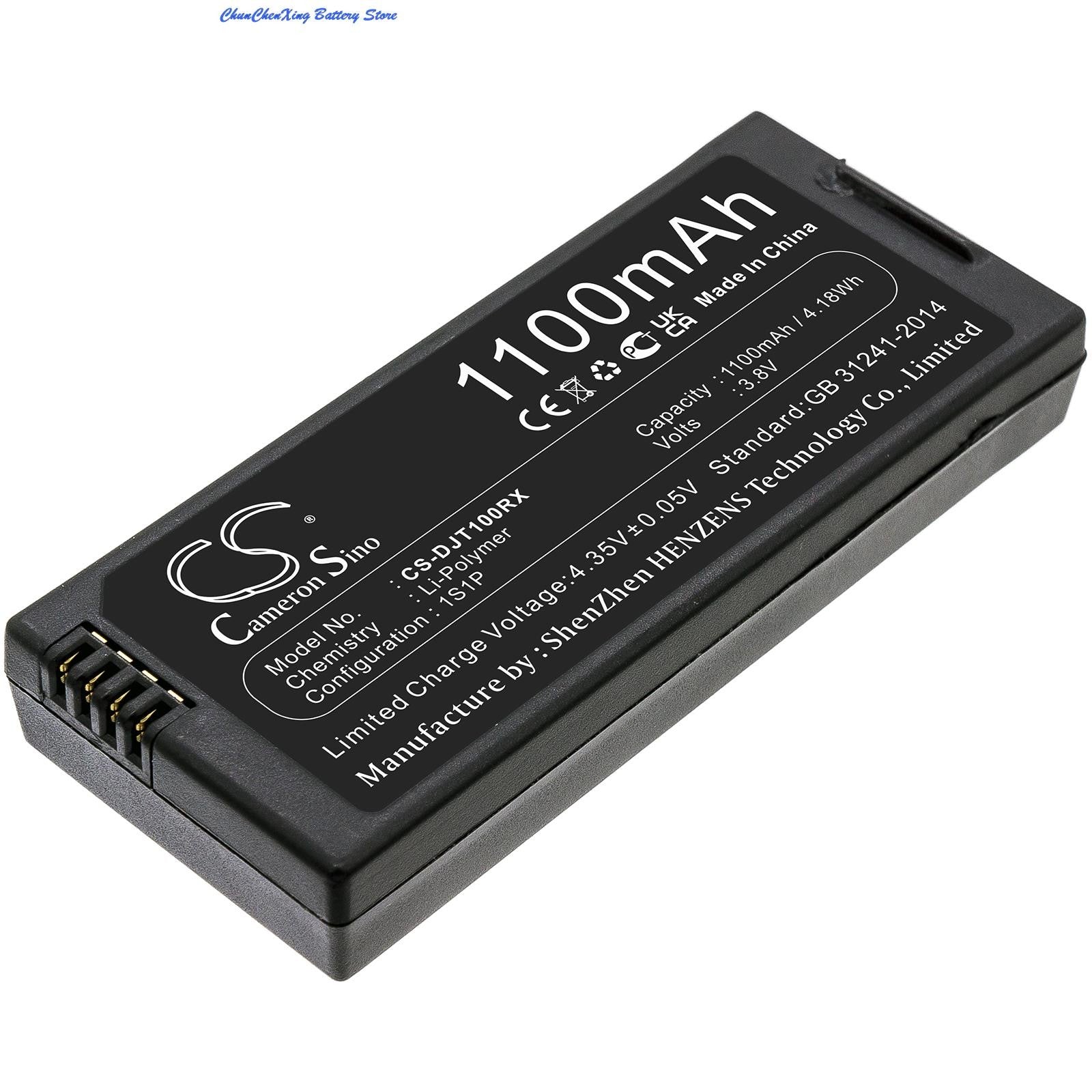 Cameron Sino 3.8V 1100mAh Drones Batería T01 para DJI Tello