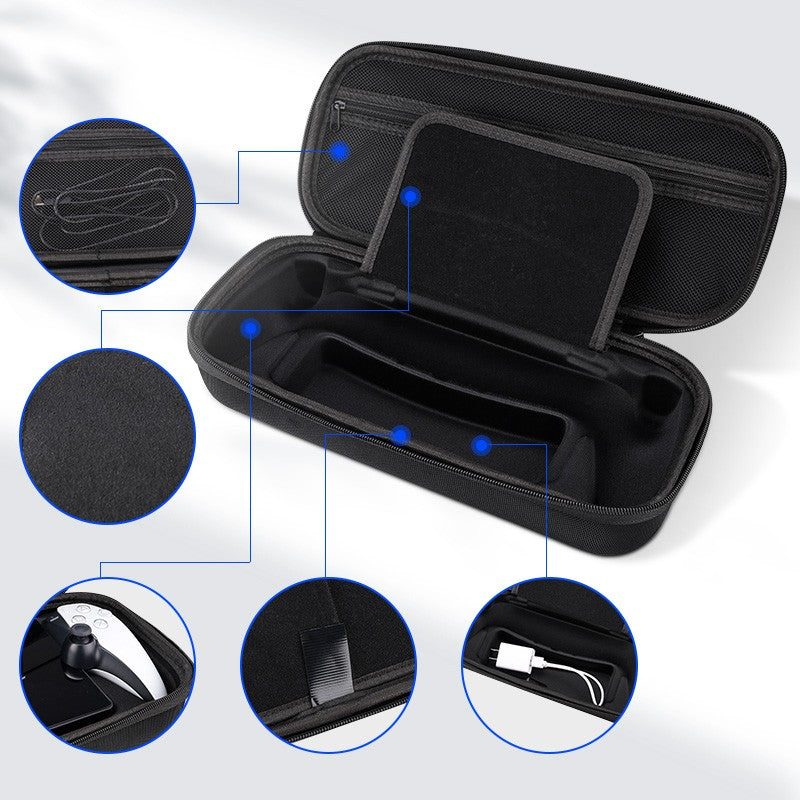 Bolsa protectora para consola de juegos portátil, carcasa dura EVA a prueba de golpes para Sony PlayStation Portal