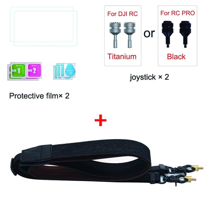 Cordón de control remoto para DJI RC/RC 2/RC PRO, correa ajustable para el cuello con correas para colgar pantalla para Mini 3/3Pro/Mavic 3/Air 3