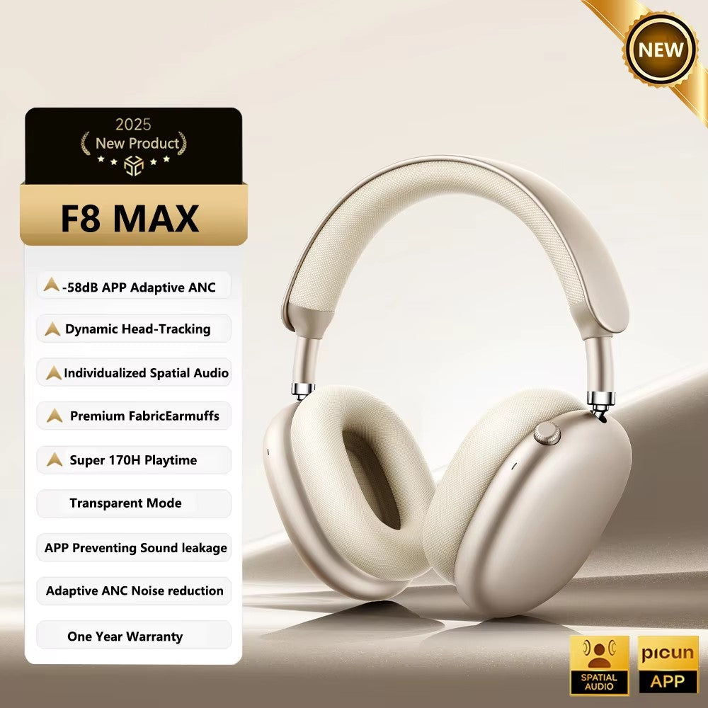 Picun F8 Pro ANC auriculares inalámbricos seguimiento de cabeza Audio espacial 3