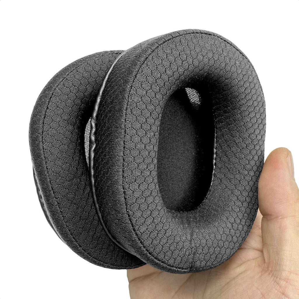 Nullkeai-almohadillas de repuesto para auriculares Anker Soundcore Life Q30 Q35 Q10 Q20, almohadillas de Gel refrescante, funda de malla, orejeras