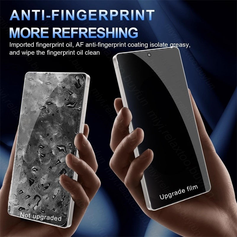 Protector de Pantalla Antiespía S25Ultra (2 Piezas) para Samsung Galaxy S25, S26 Ultra, S25+, S26+, S25 Edge 5G, Cristal Templado 9H, Película de Privacidad