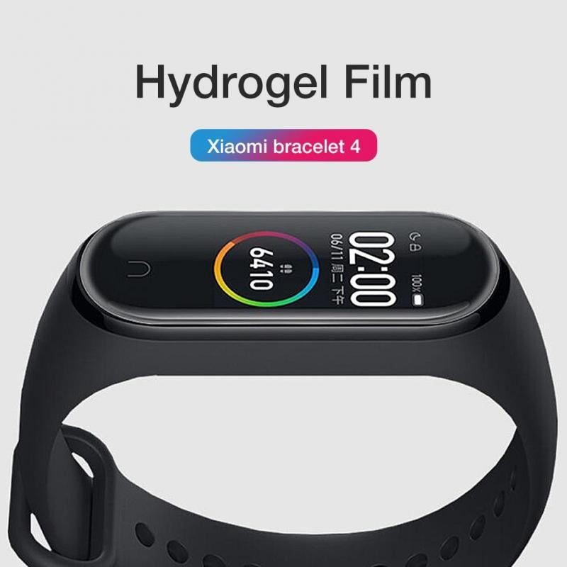 Película de hidrogel para Xiaomi Mi Band 8, Protector de pantalla en Xiomi Mi band 8 7 Pro 6 5 4 3, películas protectoras suaves, no de vidrio, 5 uds.