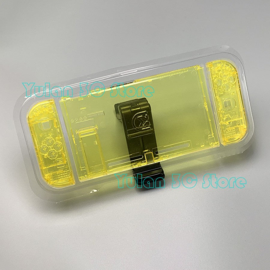 Nuevo NIntend Switch, carcasa de repuesto DIY, funda transparente para consola Nintendo Switch, accesorios de juego Joycon derecho e izquierdo