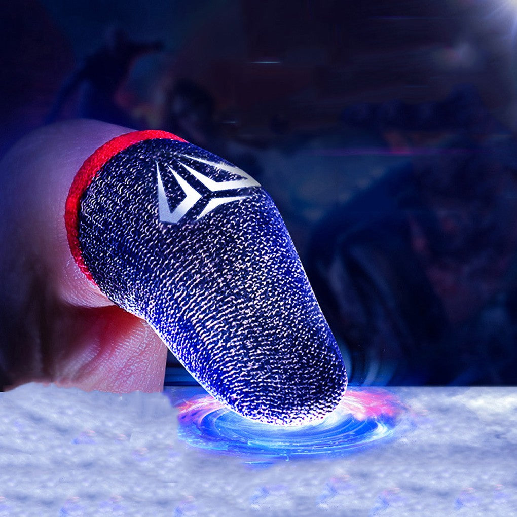 Guantes con yema del dedo para juegos móviles, 10 Uds., para jugadores PUBG, a prueba de sudor, antideslizantes, pantalla táctil, funda para el dedo, transpirable