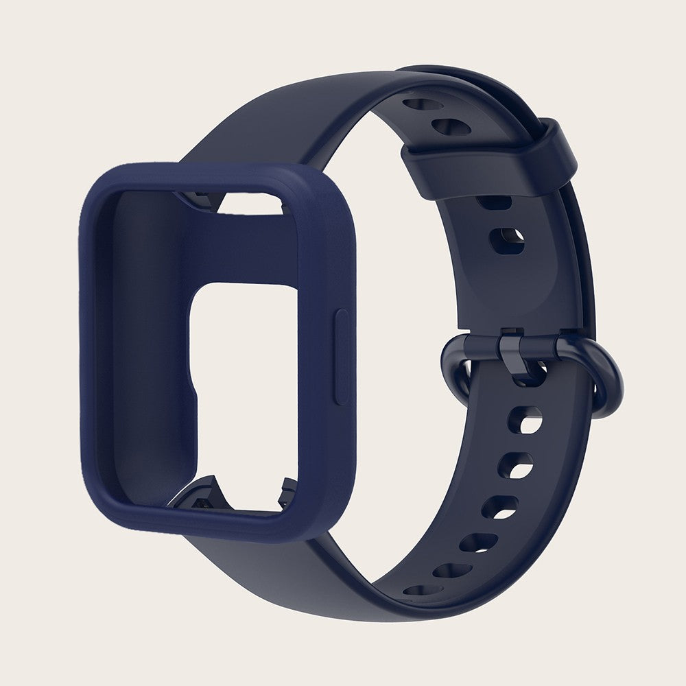 Para Redmi Watch 2 correas de muñeca + funda protectora pulsera 2 en 1 pulsera de silicona correa de reloj para Redmi Watch 2 Lite