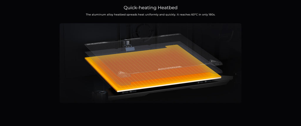 Creality-impresora 3D k1/K1MAX /K1C, extrusora de accionamiento directo de doble engranaje, velocidad de impresión Hotend de flujo máximo de 32mm, 600 MM/S