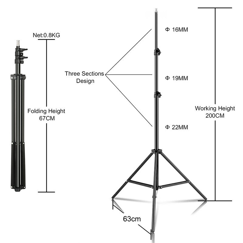SH Softbox de fotografía profesional con enchufe E27, Kit de iluminación de caja suave para retratos de estudio fotográfico y grabación de vídeo