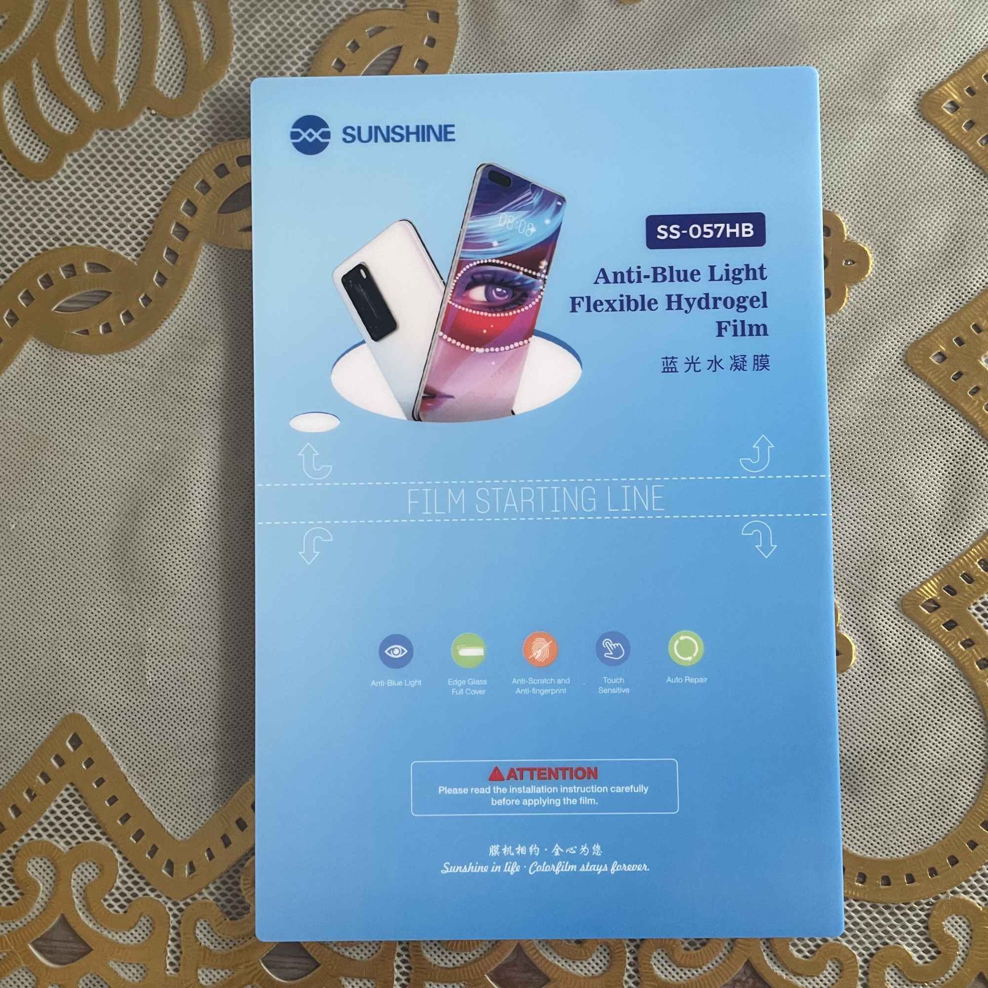 50 unidades de lámina de hidrogel flexible TPU suave mate para privacidad, color azul sol, para máquina de corte/ploteadora