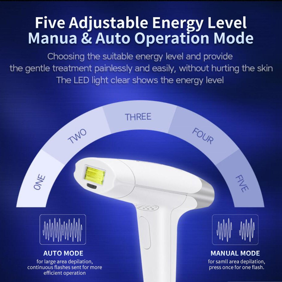 Lescolton 2in1 de depilación láser IPL máquina depiladora láser depilación permanente Bikini Trimmer eléctrico depilador un láser