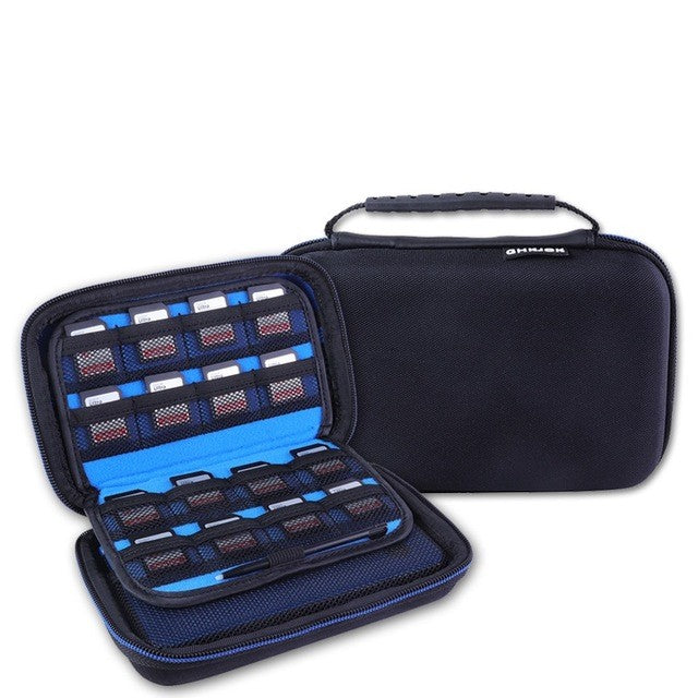 Bolsa de Estuche de transporte para almacenamiento de disco duro Power Bank para consola portátil Nintendo New 3DS XL/ 3DS XL NUEVO 3DSXL/LL