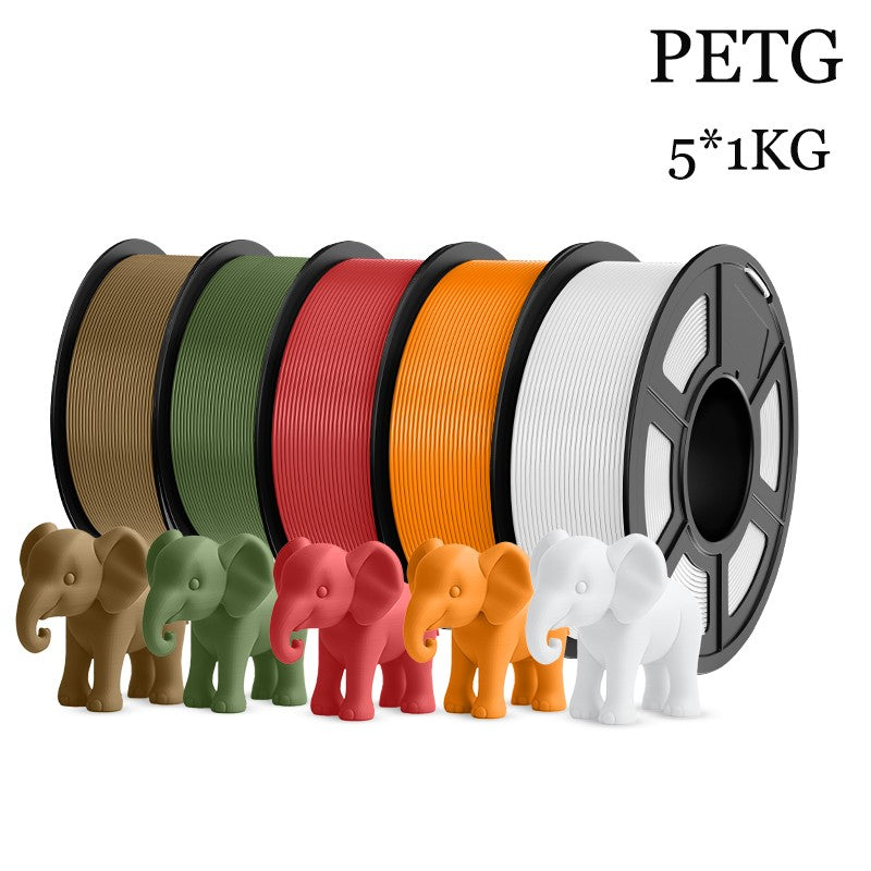 JAYO 5 rollos PLA/PLA Plus/petg/ABS/TPU/PLA meta/PLAYG/HS-PLA filamento de impresora 3D 1,75mm FDM materiales de impresora 3D para impresora 3D