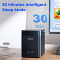 ORICO-carcasa de disco duro tipo C tipo B, estación de acoplamiento magnético de 5 bahías, 3,5 pulgadas, USB3.1, Gen1, 5Gbps, 3,5 ", SATA, HDD, máx. 90TB