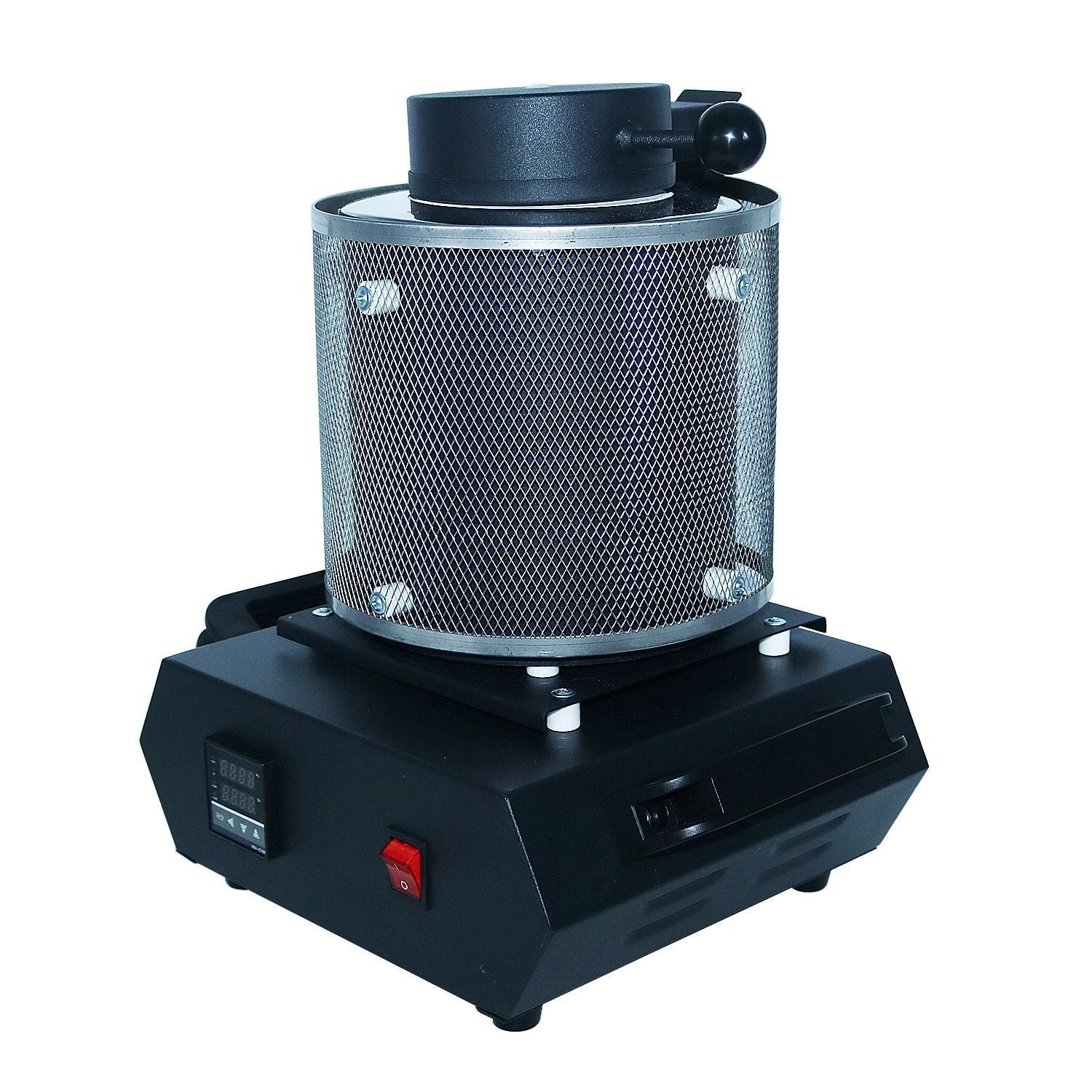 NIUPIKA-horno Digital de fusión de oro, 3KG, capacidad de calefacción, 2100W, fundición, refinación, herramienta de joyería de plata y metales preciosos