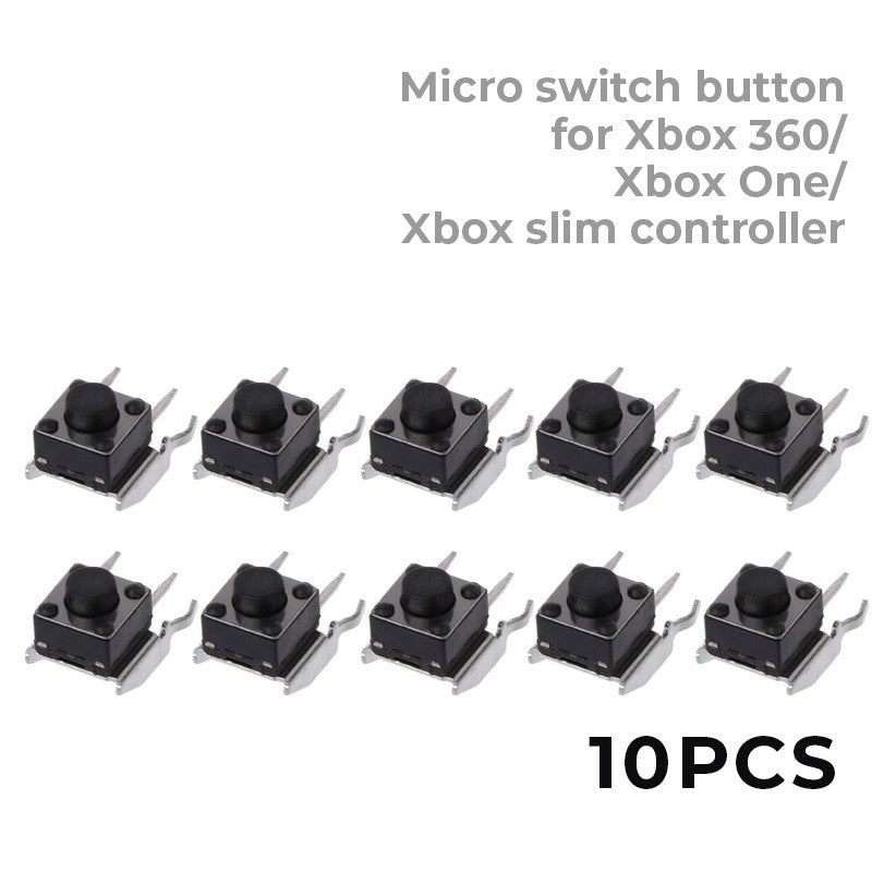 DATA FROG 10 Uds botones de repuesto piezas de reparación para Xbox One/Xbox Slim Gamepad LB RB interruptor teclas de parachoques para controlador Xbox 360