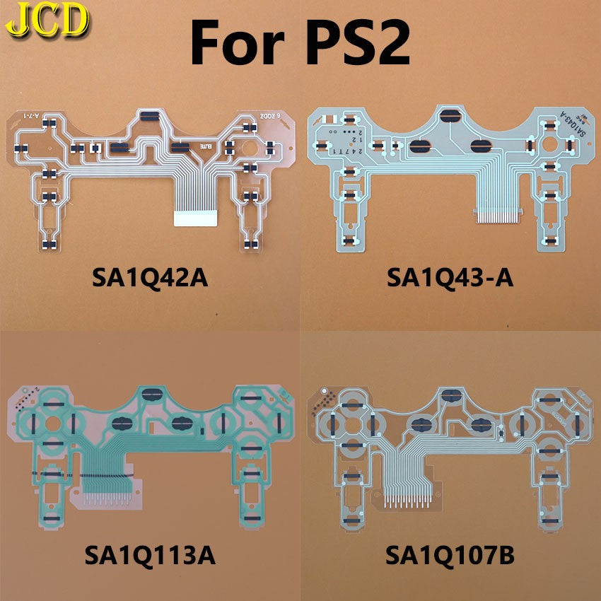JCD SA1Q42A SA1Q43-A SA1Q107B SA1Q103A placa de circuito de cinta Joystick Cable flexible película conductora para controlador PS2
