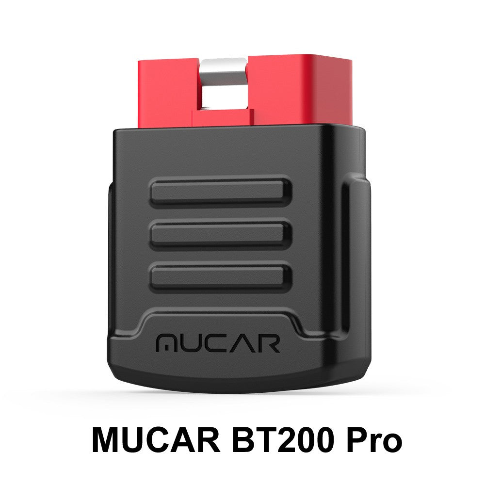 MUCAR BT200 / BT200 Pro OBD2 escáner sistema completo automático diagnóstico sin vida aceite SAS reinicio libre 1 año herramientas de diagnóstico de coche