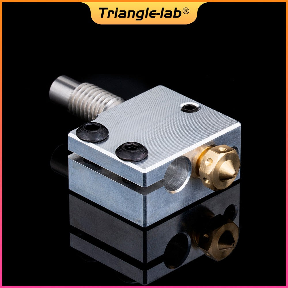 Hotend R Trianglelab V6 Volcano 12V/24V con control remoto Bowen, cabezal de impresión J y soporte de ventilador de refrigeración para V6 HOTEND para PT100