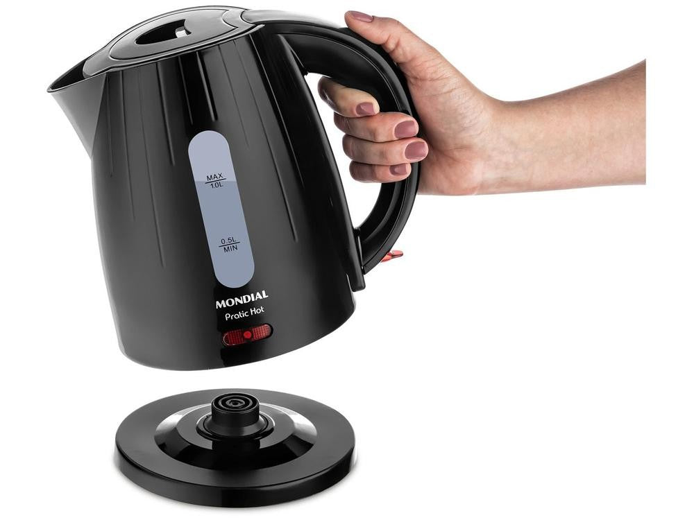 Hervidor Eléctrico Mondial Pratic Hot CE-07 Negro-220V