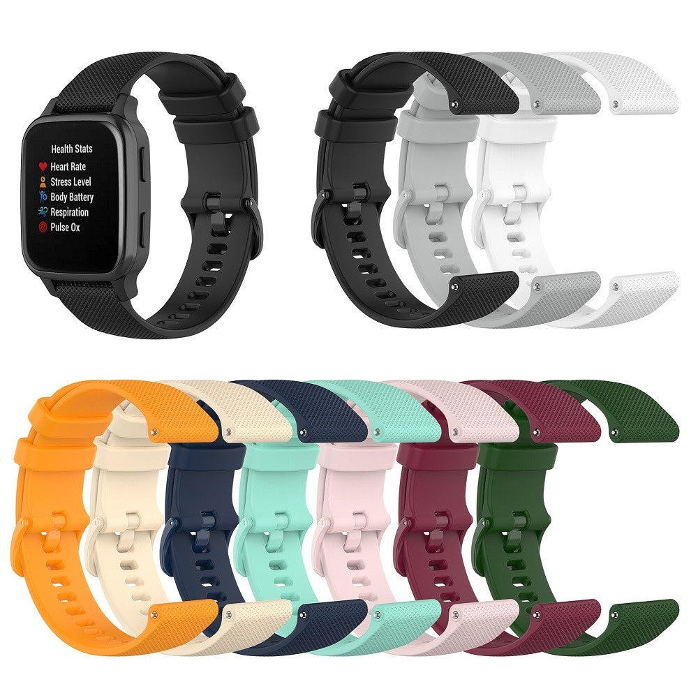 30 Correas de Silicona para Relojes Inteligentes Garmin Venu 3 2s SQ2 Forerunner 165 265 255 245 55 Vivoactive 5/4/4s