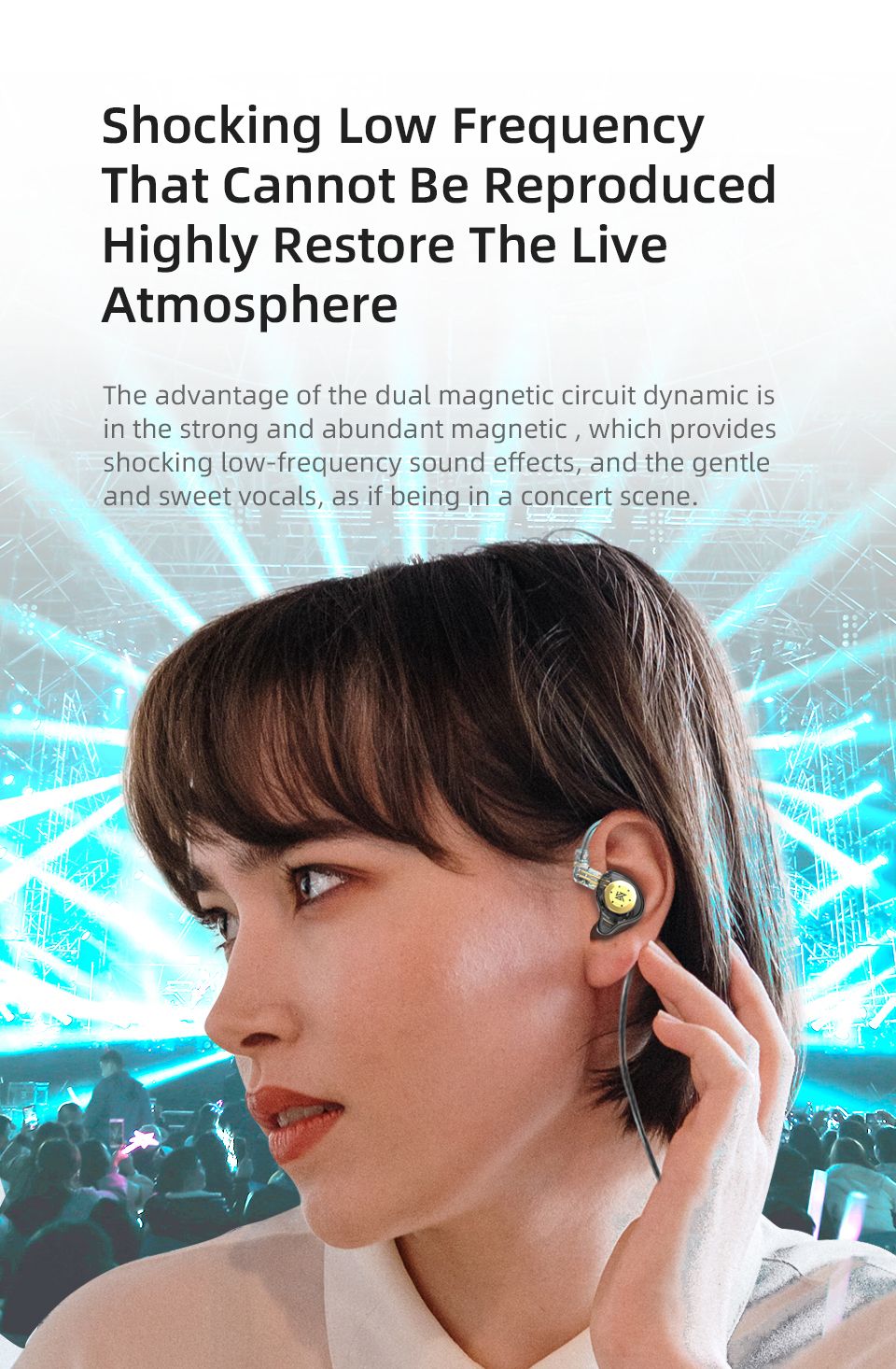 KZ EDX Pro auriculares dinámicos en el oído Monitor HiFi auriculares con cable bajo estéreo juego música tapones para los oídos auriculares con cancelación de ruido