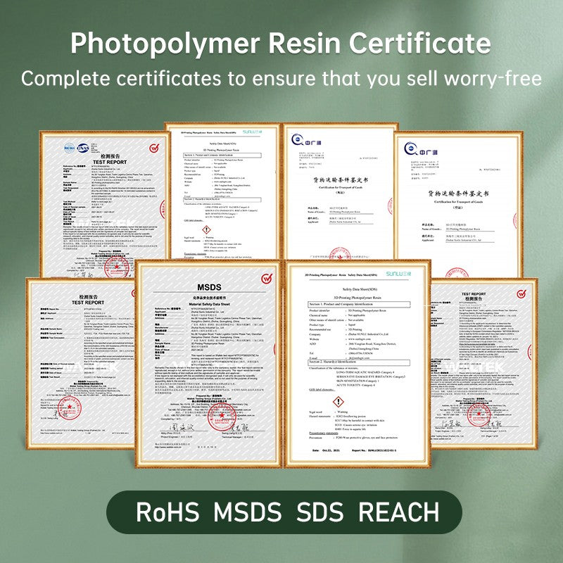 SUNLU 1KG ABS como/resina ABS lavable con agua 1000G/botella 405nm resina fotopolímero de curación UV rápida para Material de impresora LCD 3D