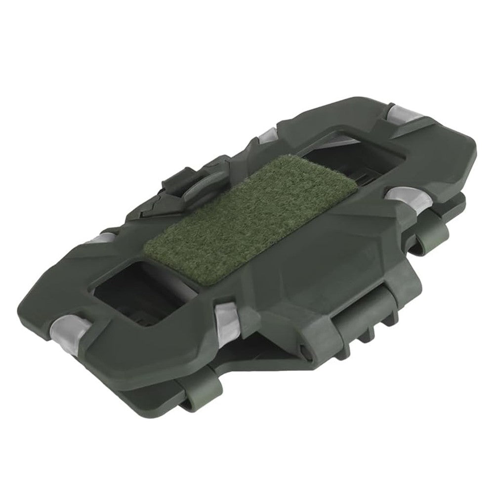 Tablero de navegación plegable MOLLE táctico, funda de mapa militar para caza, Panel de administrador, soporte para teléfono móvil, chaleco Airsoft, equipo