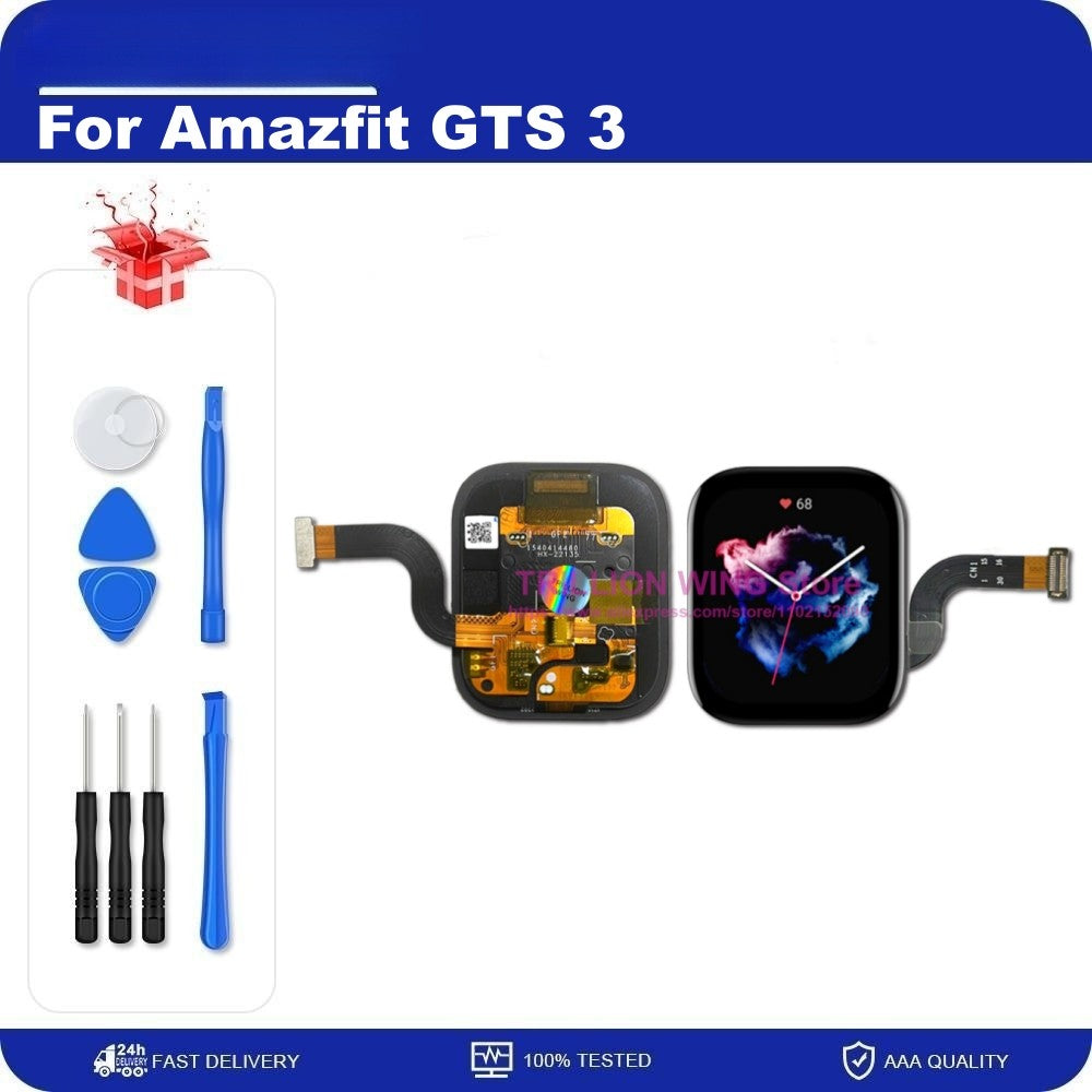 Para Huami Amazfit GTS 3 GTS3 A2035 A2036 reloj deportivo inteligente pantalla LCD Digitalizador de pantalla táctil para Amazfit GTS 3 GTS3