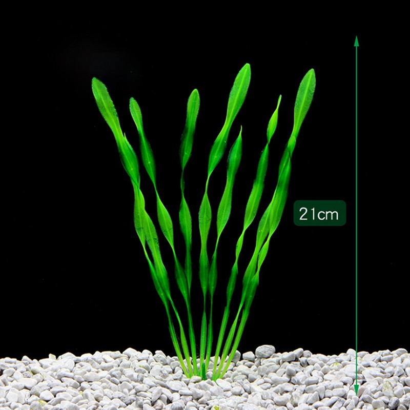 Planta de agua de plástico Artificial, decoraciones de Acuario, plantas de pecera, hierba, adorno de flores, decoración, accesorios acuáticos, 1 ud.