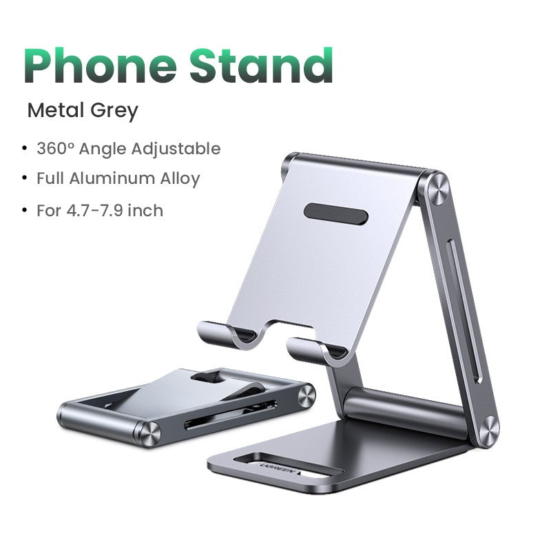 UGREEN-soporte ajustable de aluminio para teléfono móvil, accesorio de escritorio para iPhone 13, 12 Pro Max, tableta