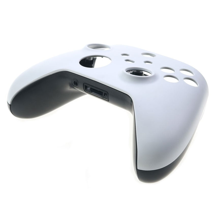 Carcasa de repuesto JCD para controlador Xbox Series X S, carcasa frontal y trasera, cubierta de placa frontal superior e inferior